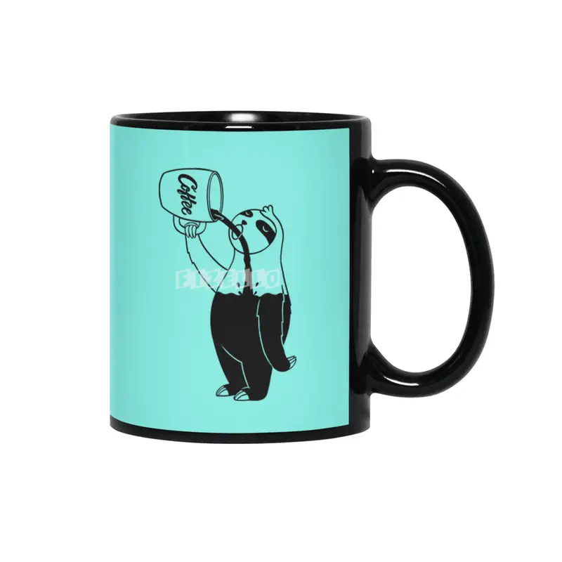 Sloth Coffee Siyah Kupa