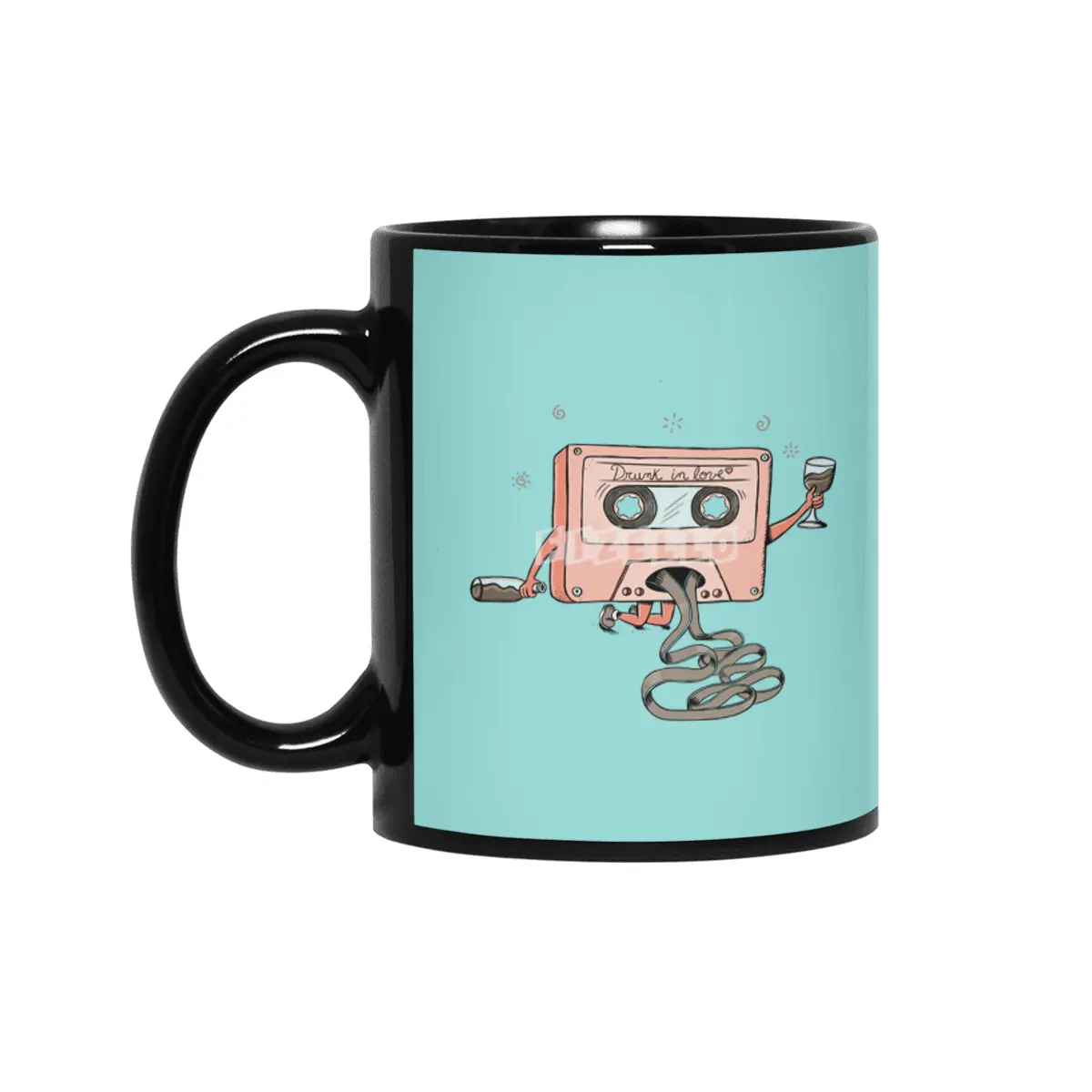 Vomit Cassette tape Siyah Kupa