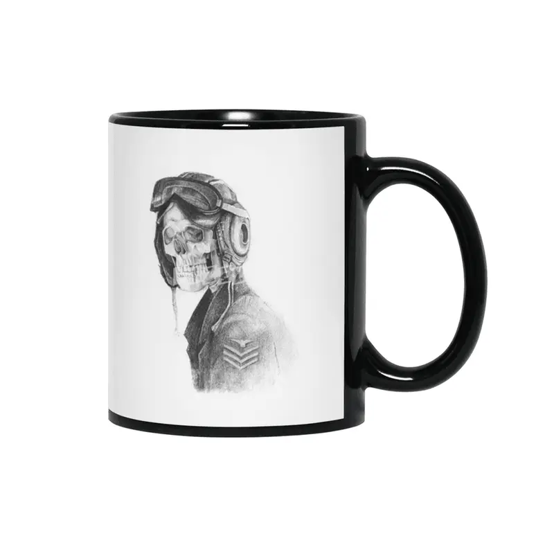 Skeleton Siyah Kupa