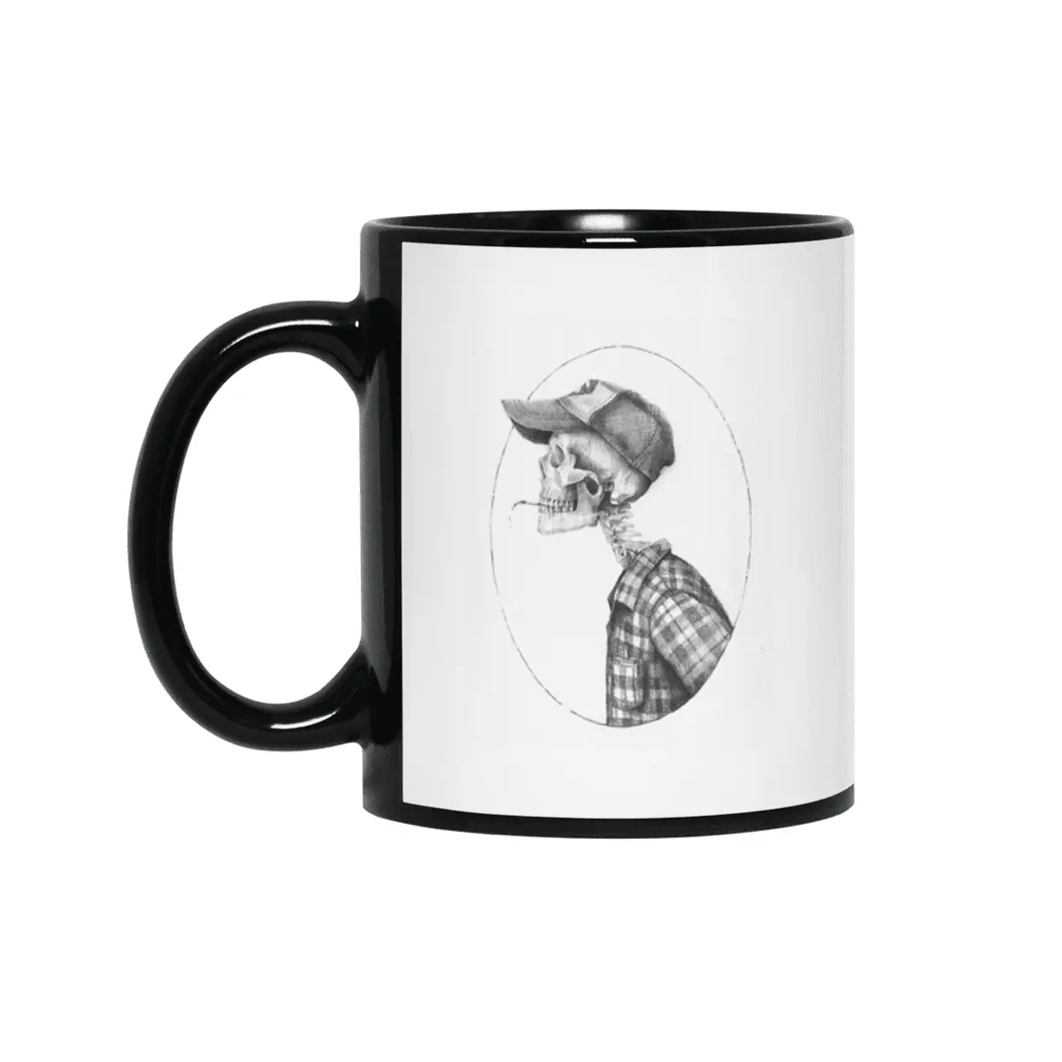 Skeleton Siyah Kupa