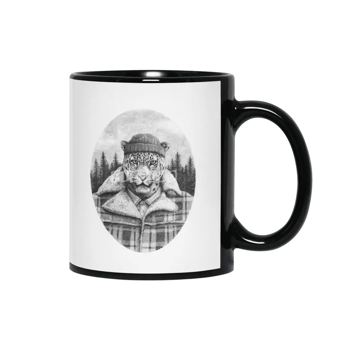 Lumberjack Siyah Kupa