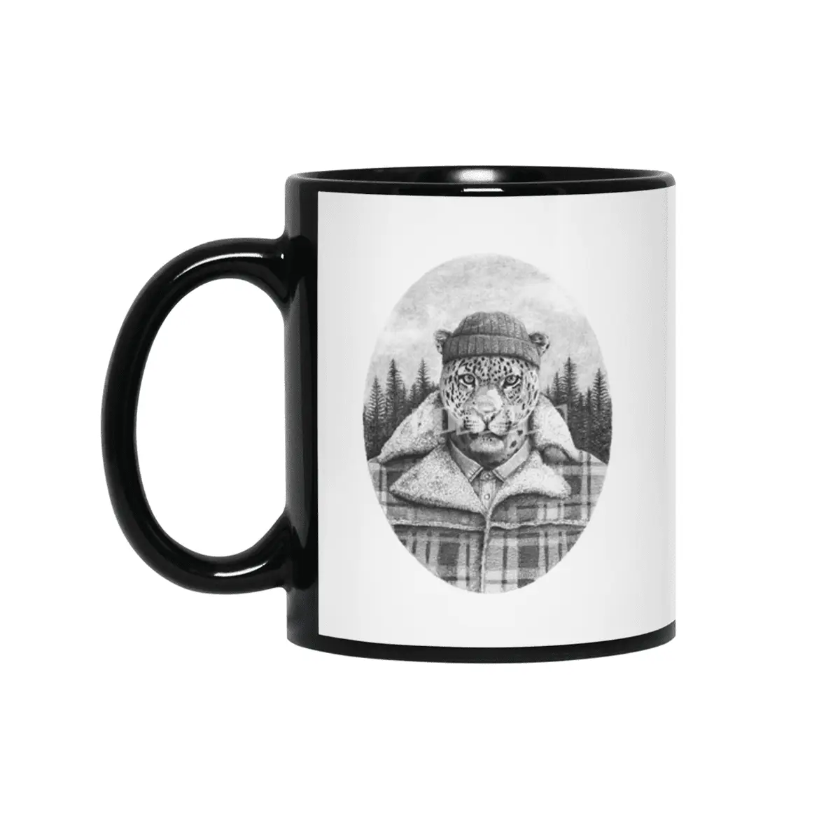Lumberjack Siyah Kupa