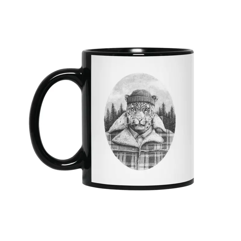 Lumberjack Siyah Kupa