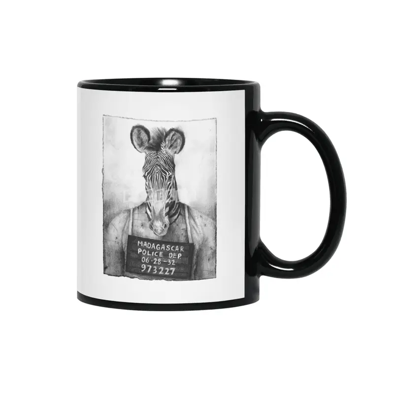 Mugshot Siyah Kupa