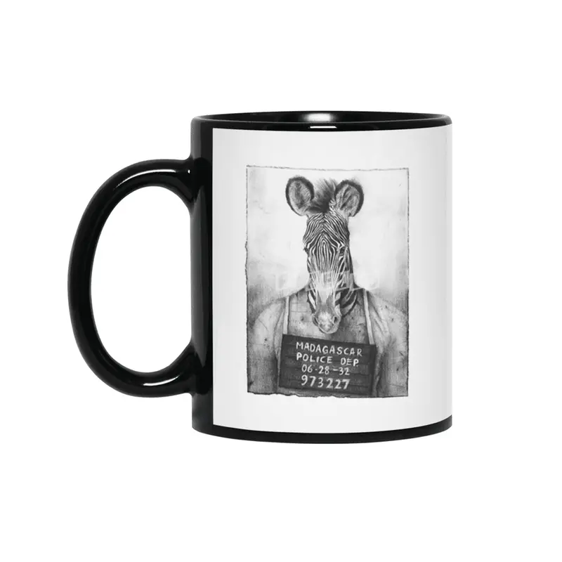 Mugshot Siyah Kupa