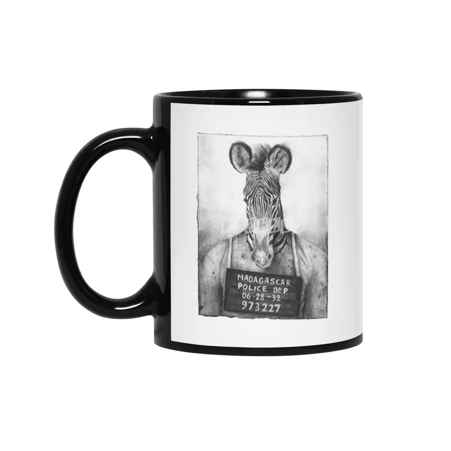 Mugshot Siyah Kupa