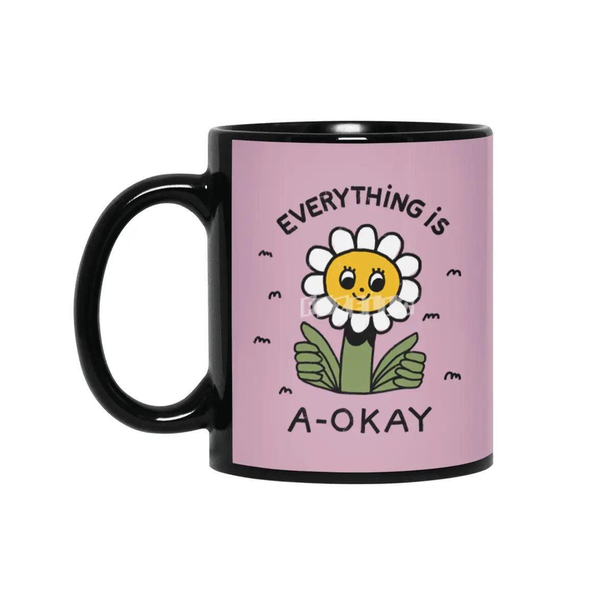A-Okay Siyah Kupa