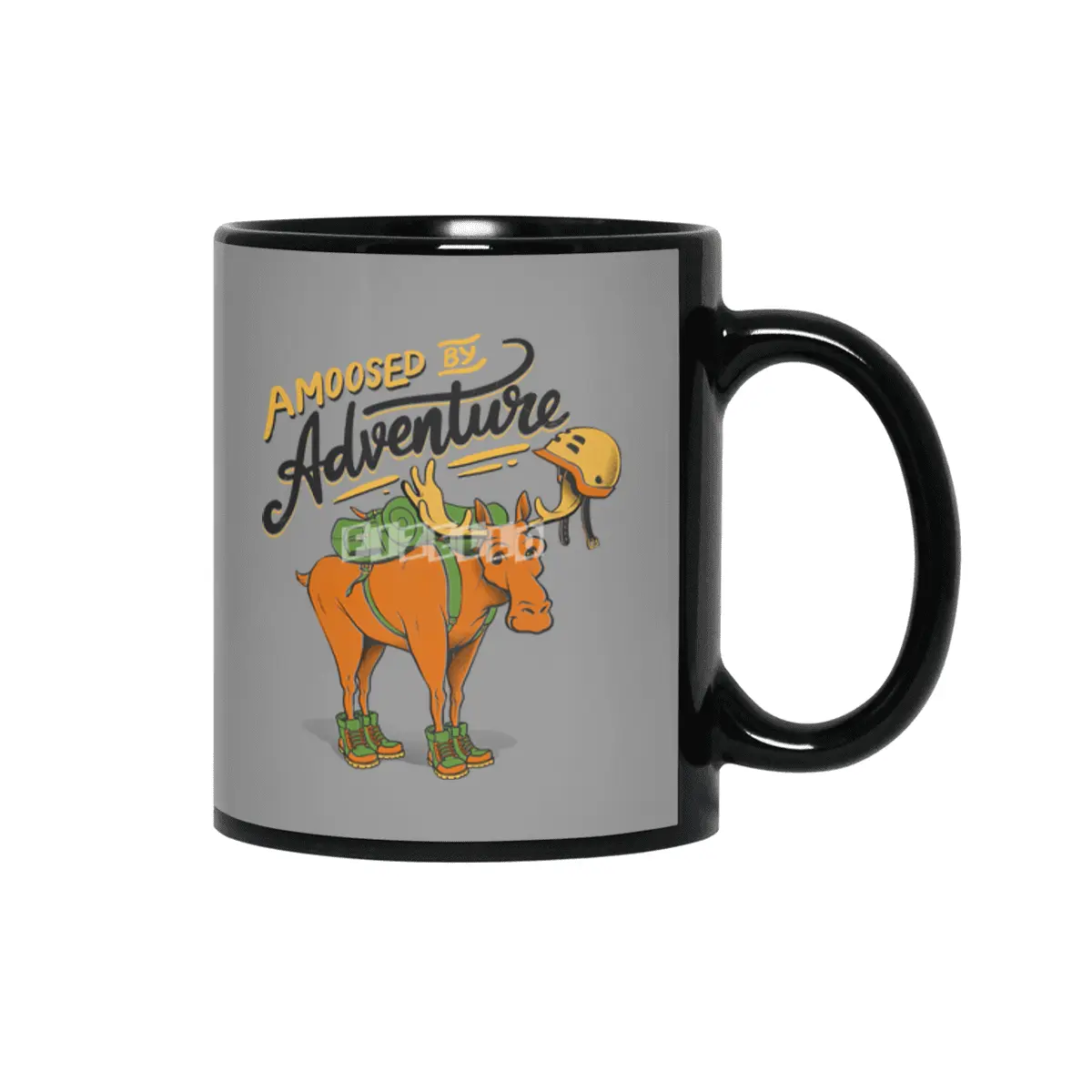 Amoosed by Adventure Siyah Kupa