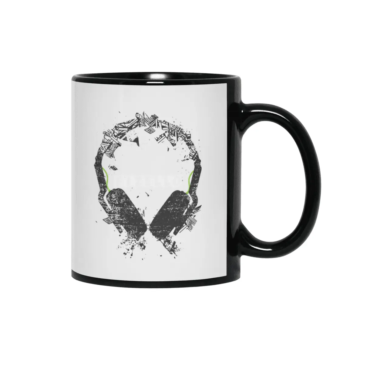 Art Headphones Siyah Kupa