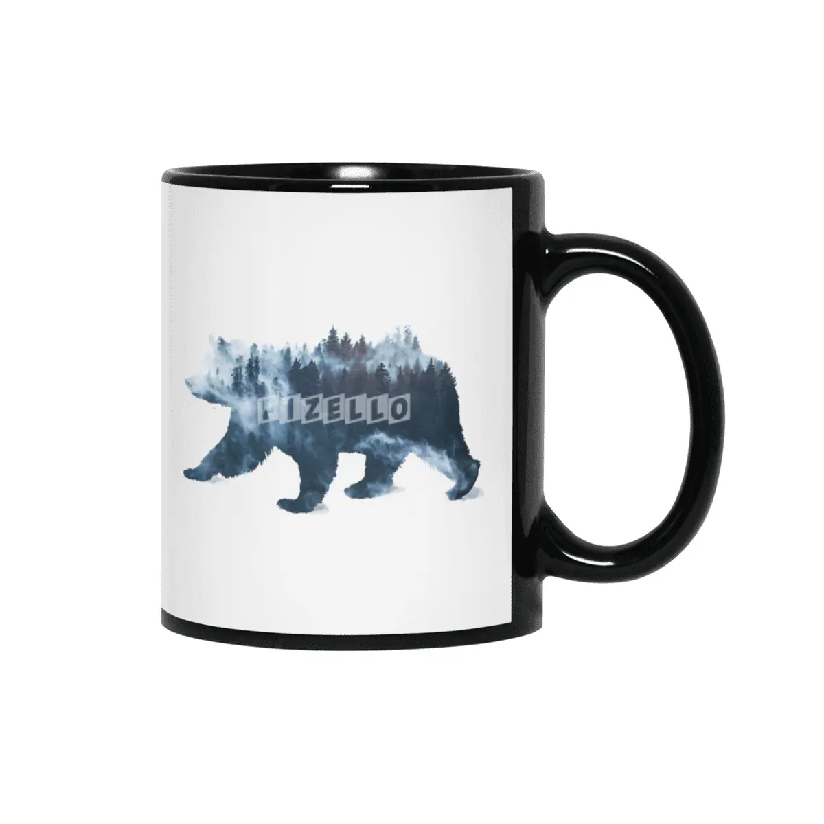 Nature Bear Siyah Kupa