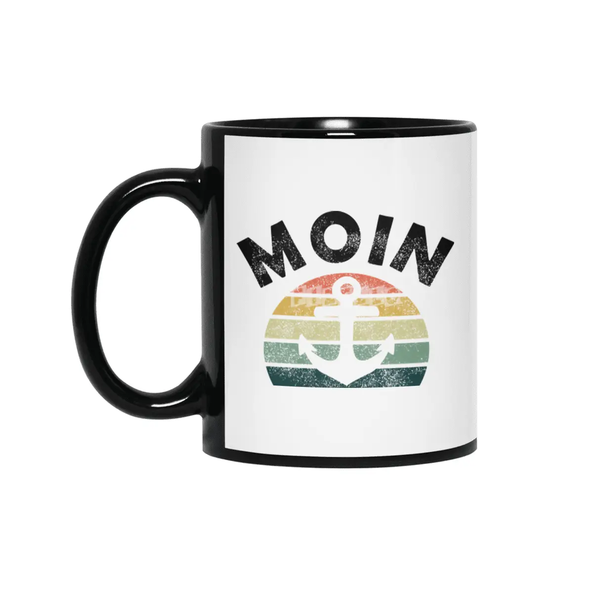 Anker Moin North Germany North Vintage Siyah Kupa
