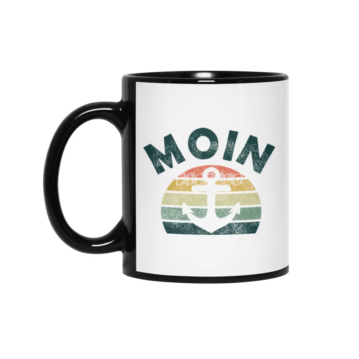 Anker Moin North Germany North Vintage Siyah Kupa