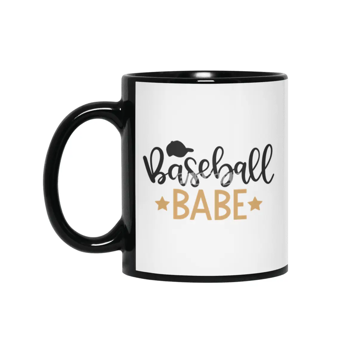 Baseball Babe Siyah Kupa