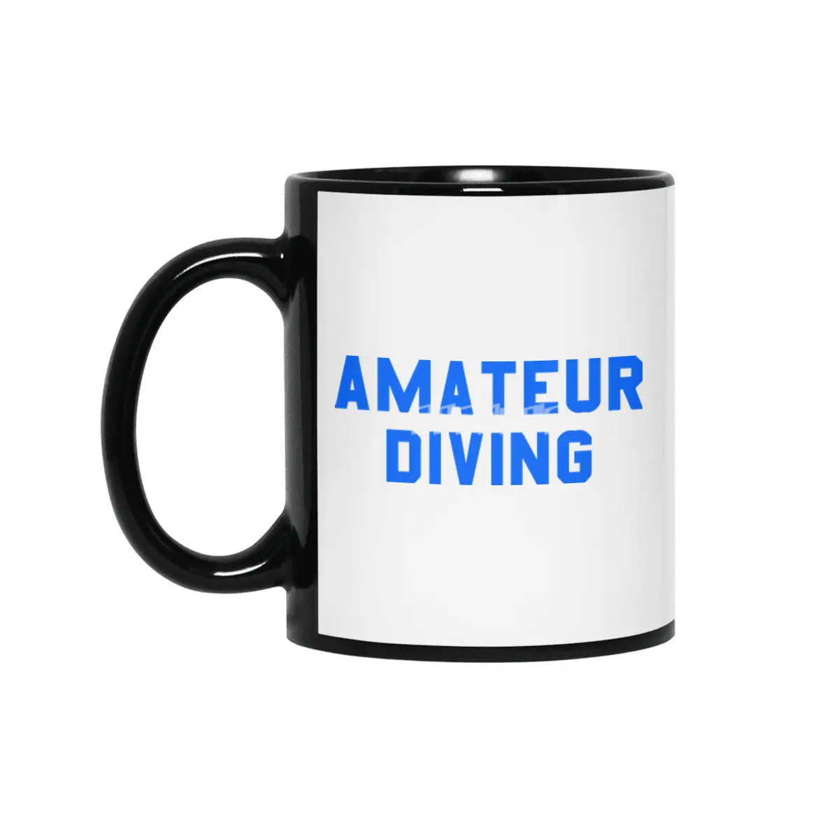 Amateur Diving Siyah Kupa