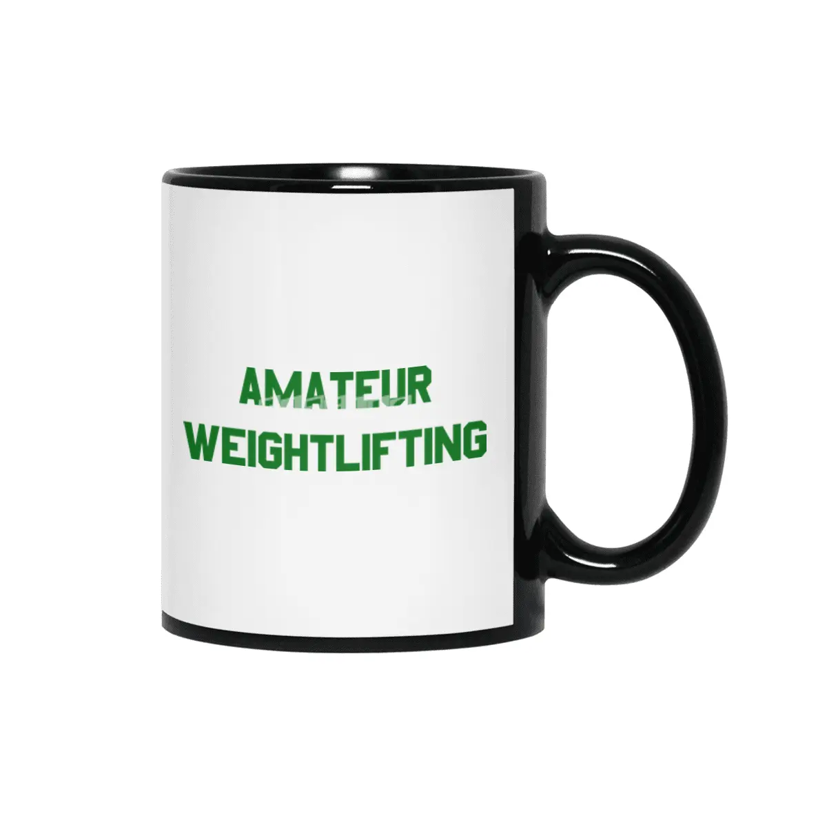Amateur Weightlifting Siyah Kupa