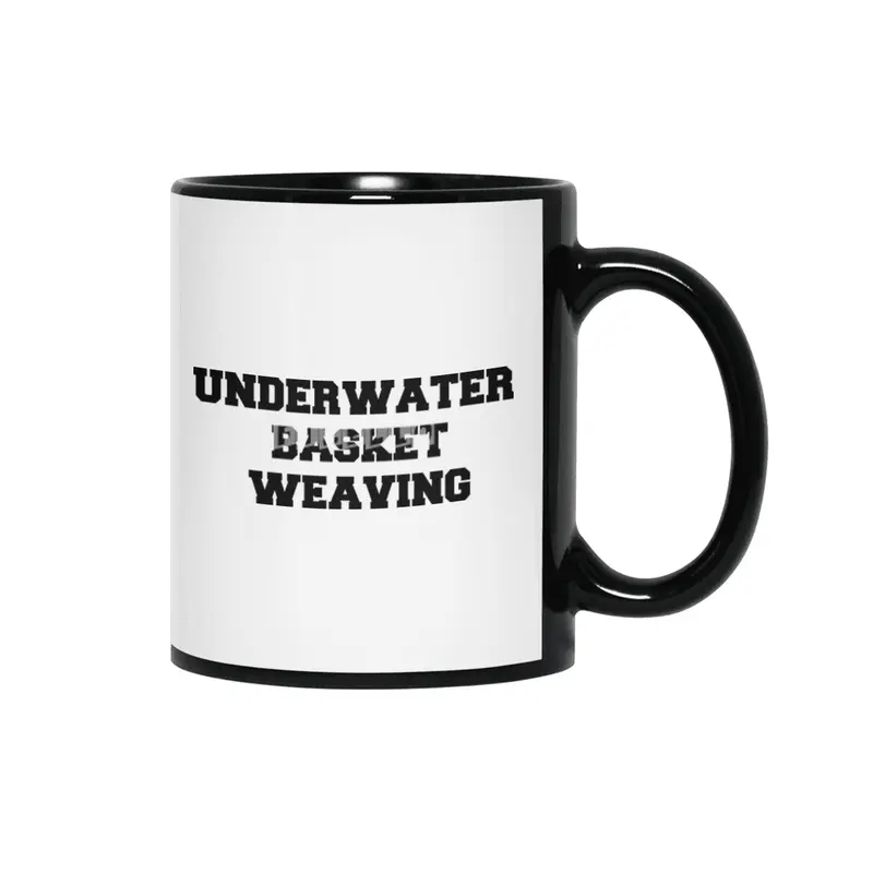 UNDERWATER BASKET WEAVING black type Siyah Kupa