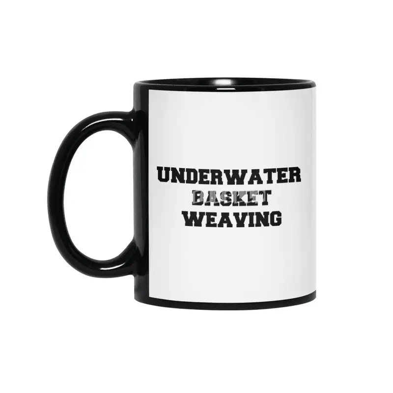 UNDERWATER BASKET WEAVING black type Siyah Kupa