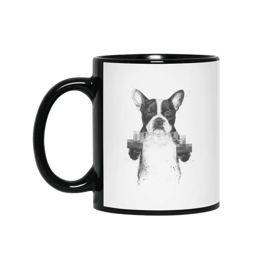 Censored dog Siyah Kupa