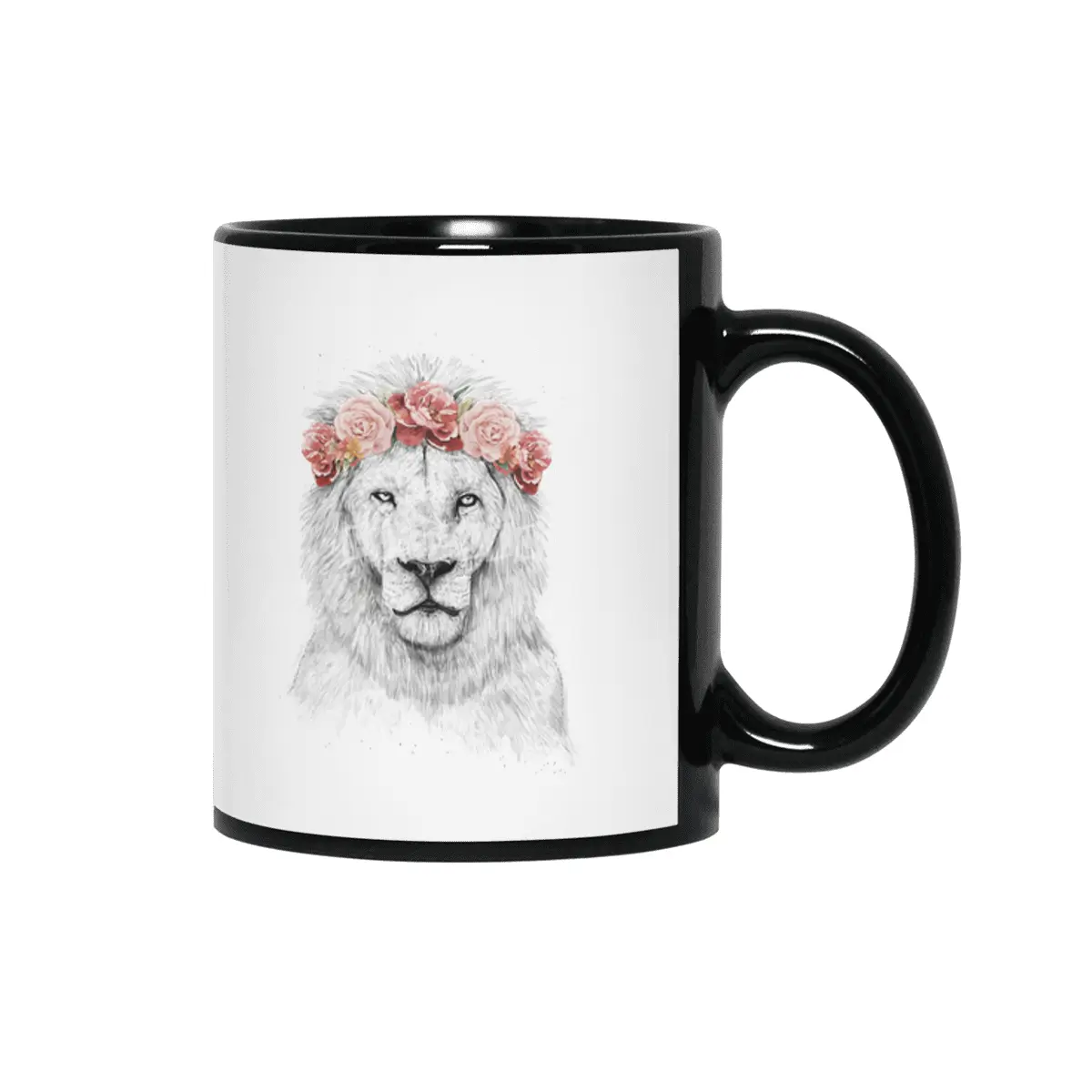 Festival lion Siyah Kupa