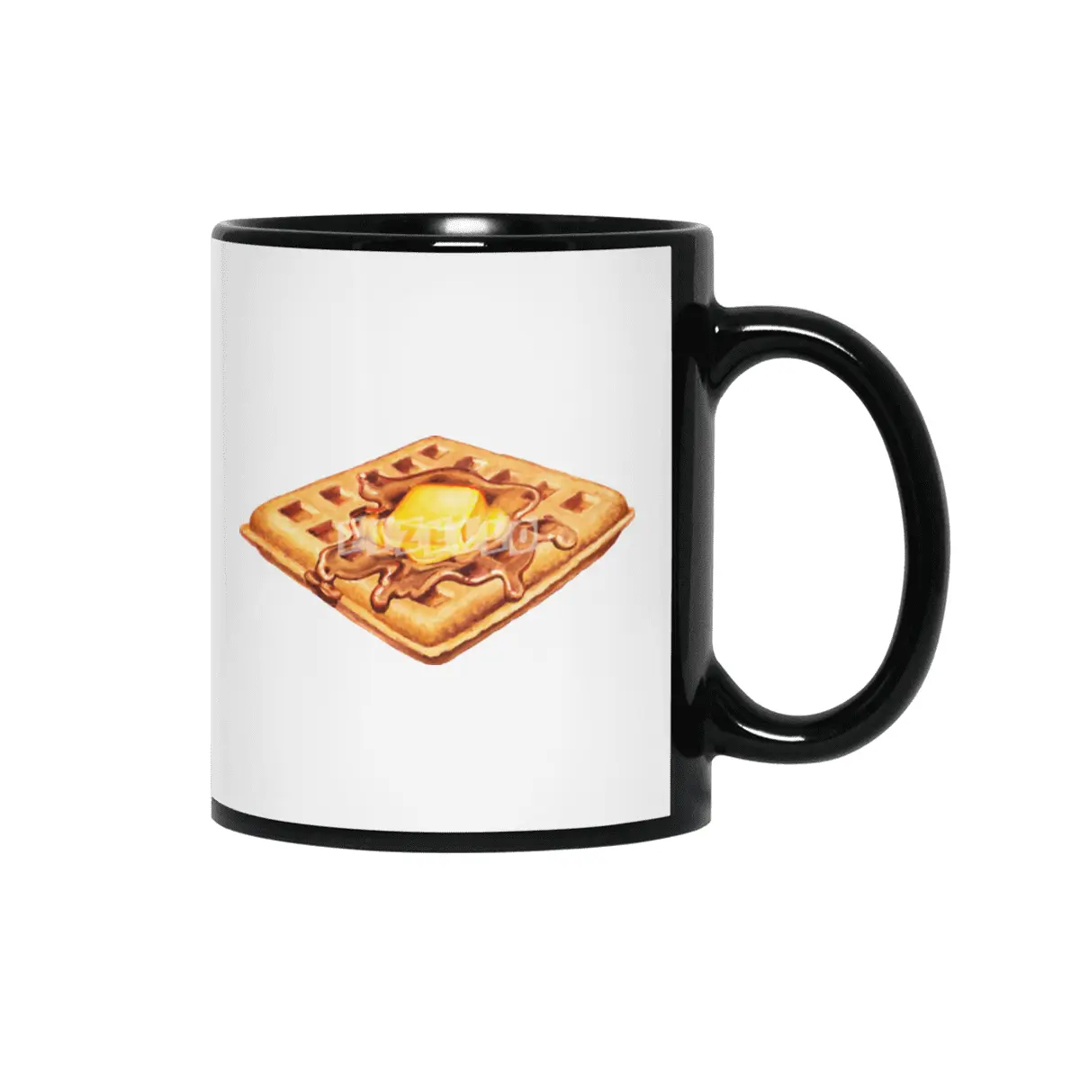 Waffle Siyah Kupa