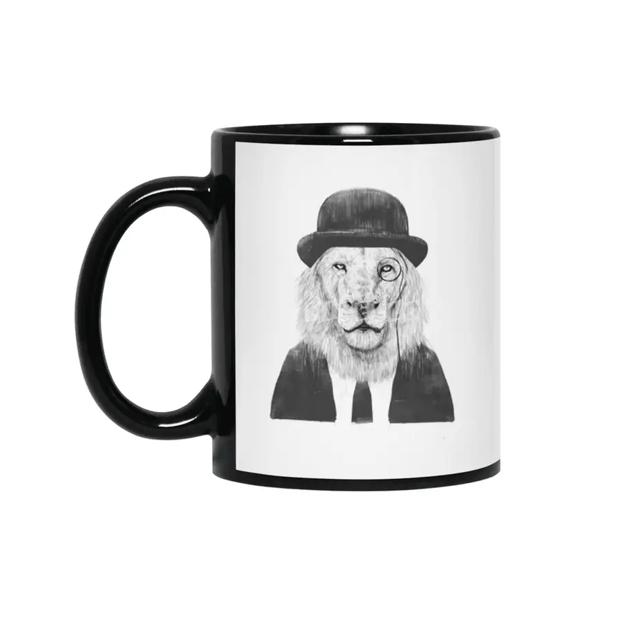 Sir lion Siyah Kupa