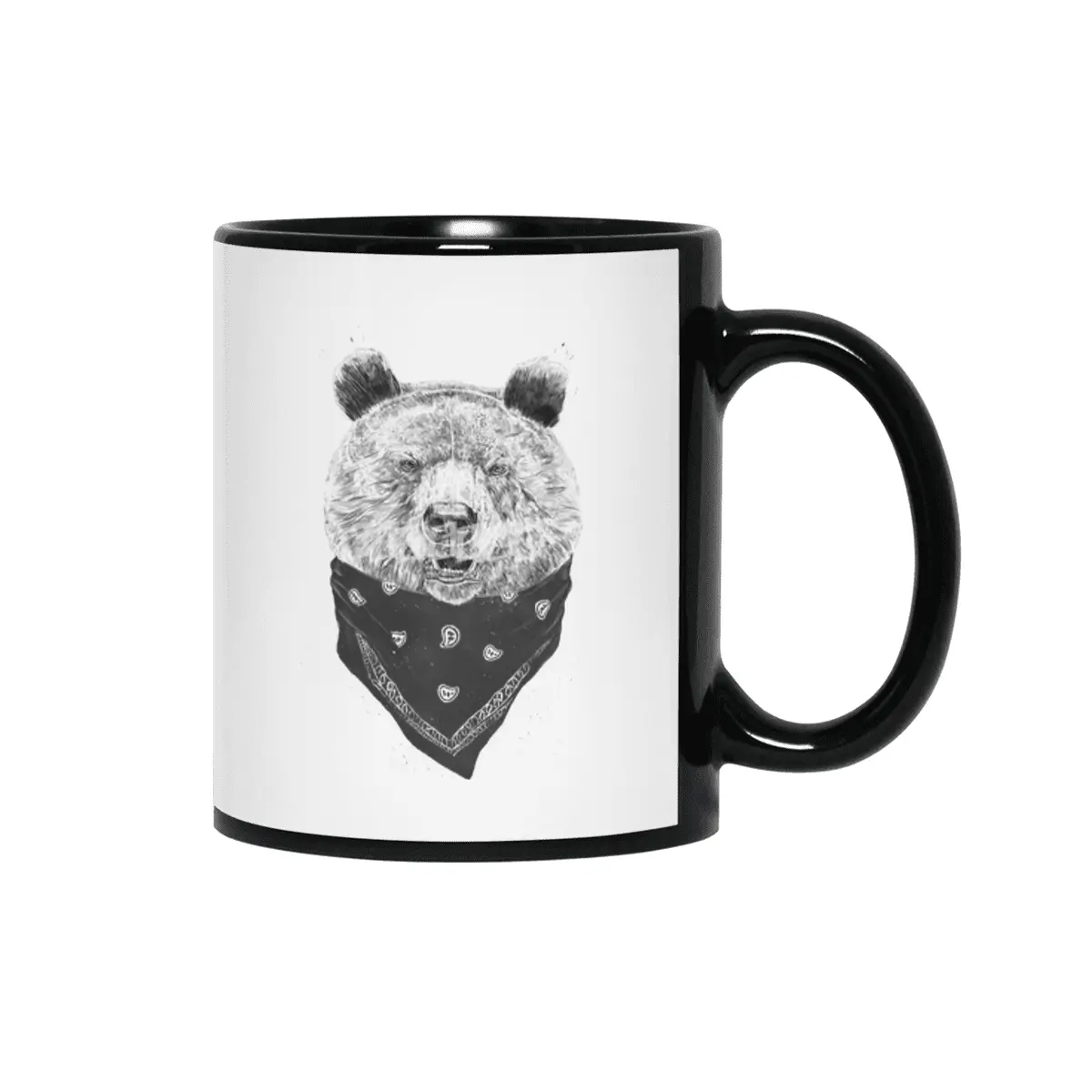 Wild bear Siyah Kupa