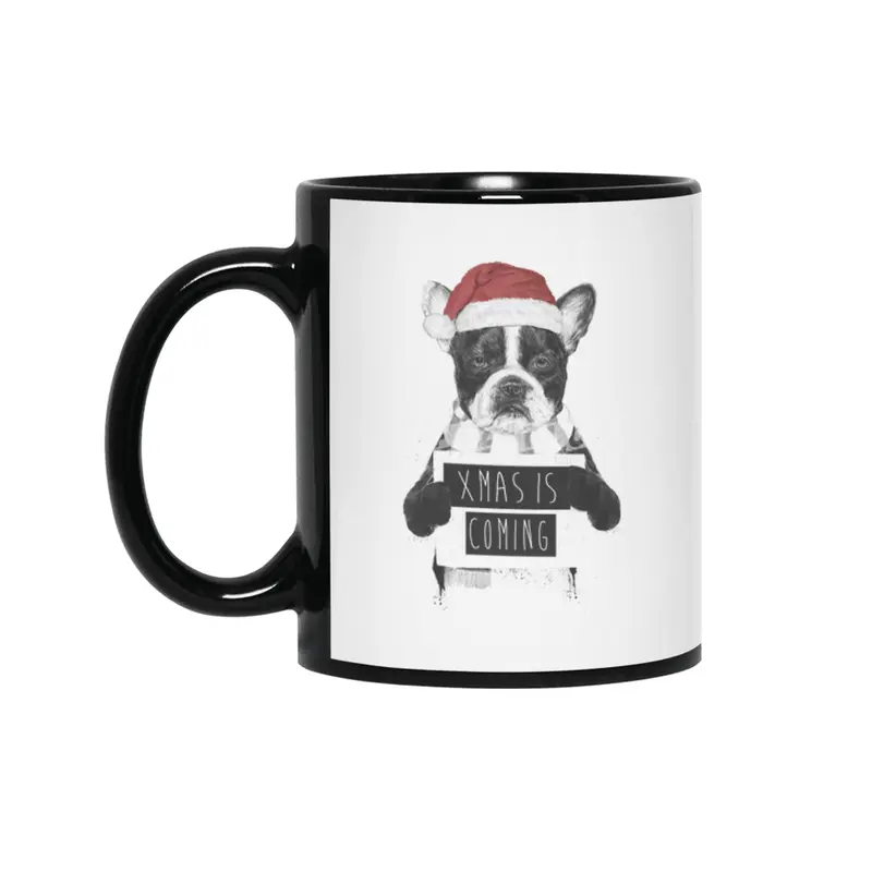 Xmas is coming Siyah Kupa