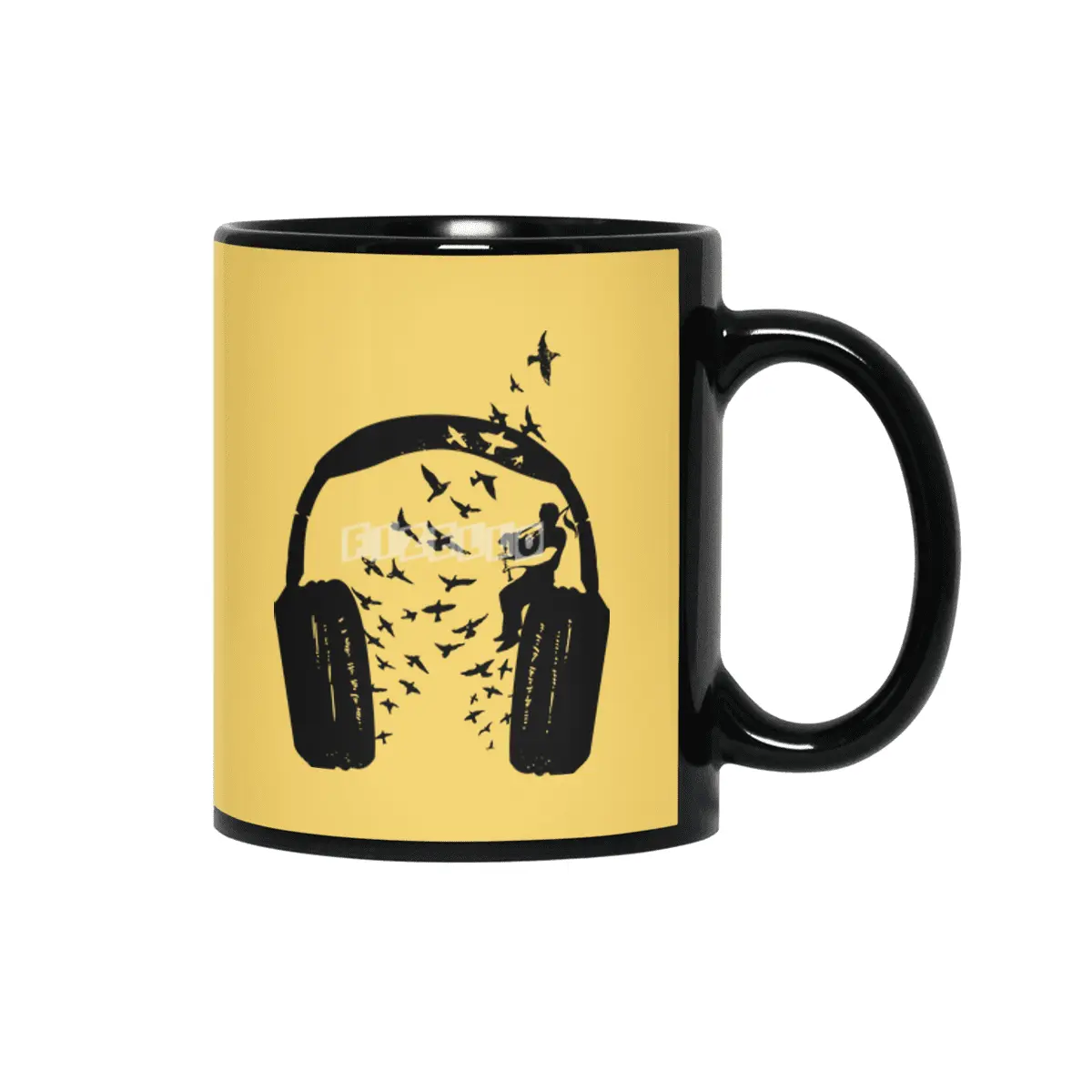 Headphone Bagpipes Siyah Kupa