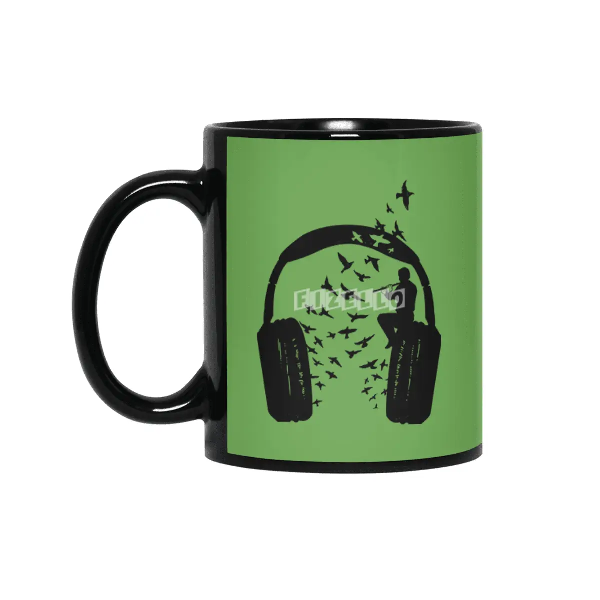 Headphone Flute Siyah Kupa