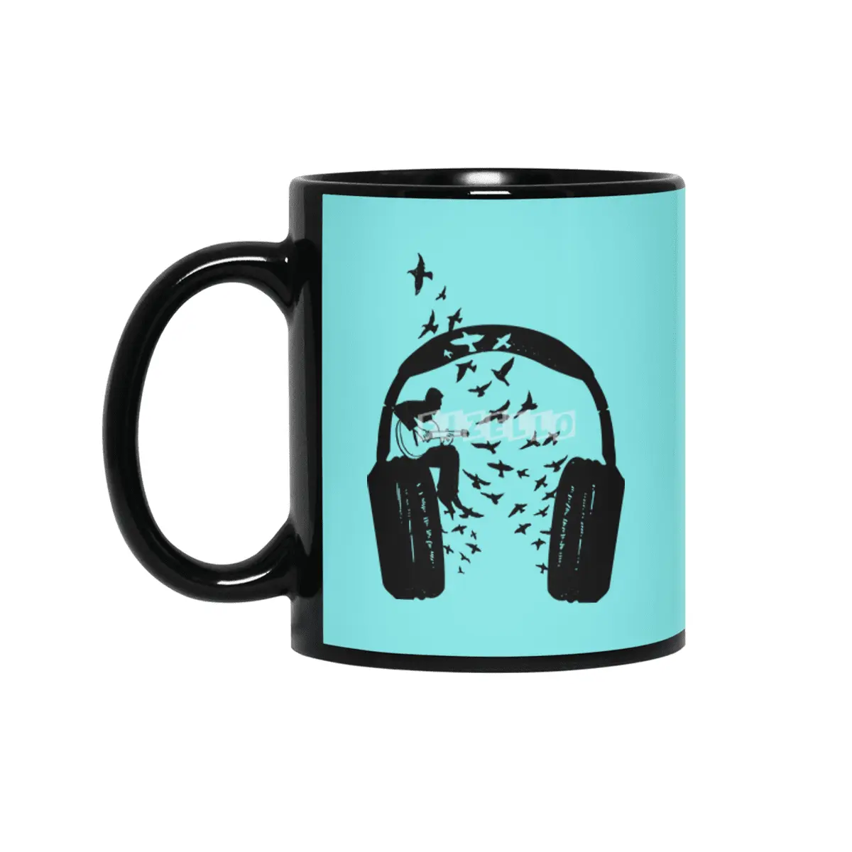 Headphone guitar Siyah Kupa