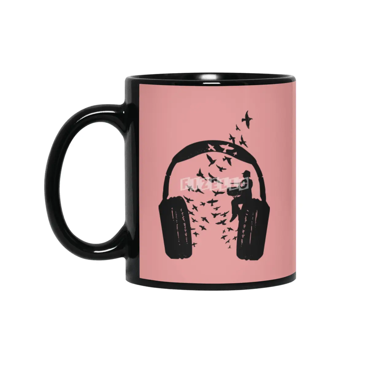 Headphone Snare drum Siyah Kupa
