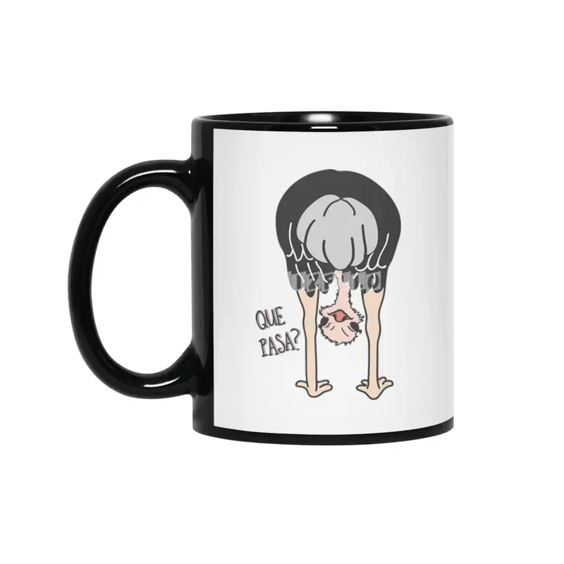 Bird Africa Funny Animals, Animal Love Gift Siyah Kupa
