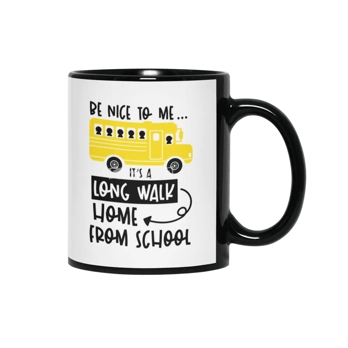 Funny Bus Driver School Bus Driver Saying Gift Siyah Kupa