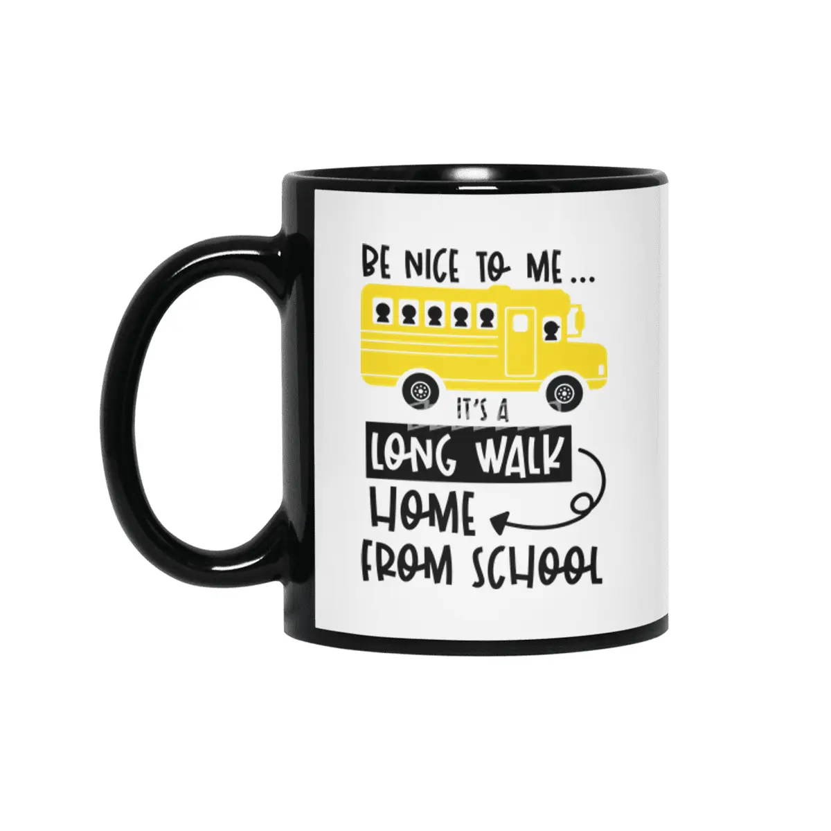 Funny Bus Driver School Bus Driver Saying Gift Siyah Kupa