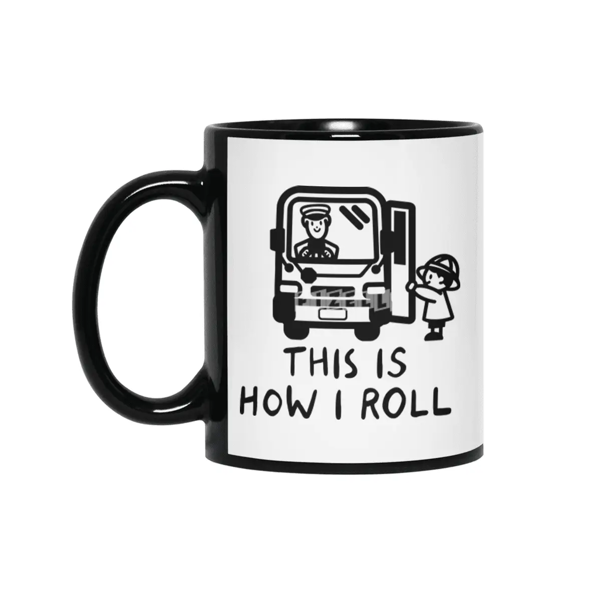 Funny Bus Driver School Bus Driver Saying Gift Siyah Kupa