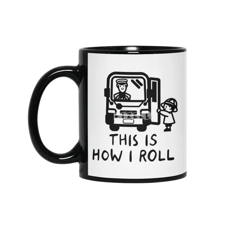 Funny Bus Driver School Bus Driver Saying Gift Siyah Kupa