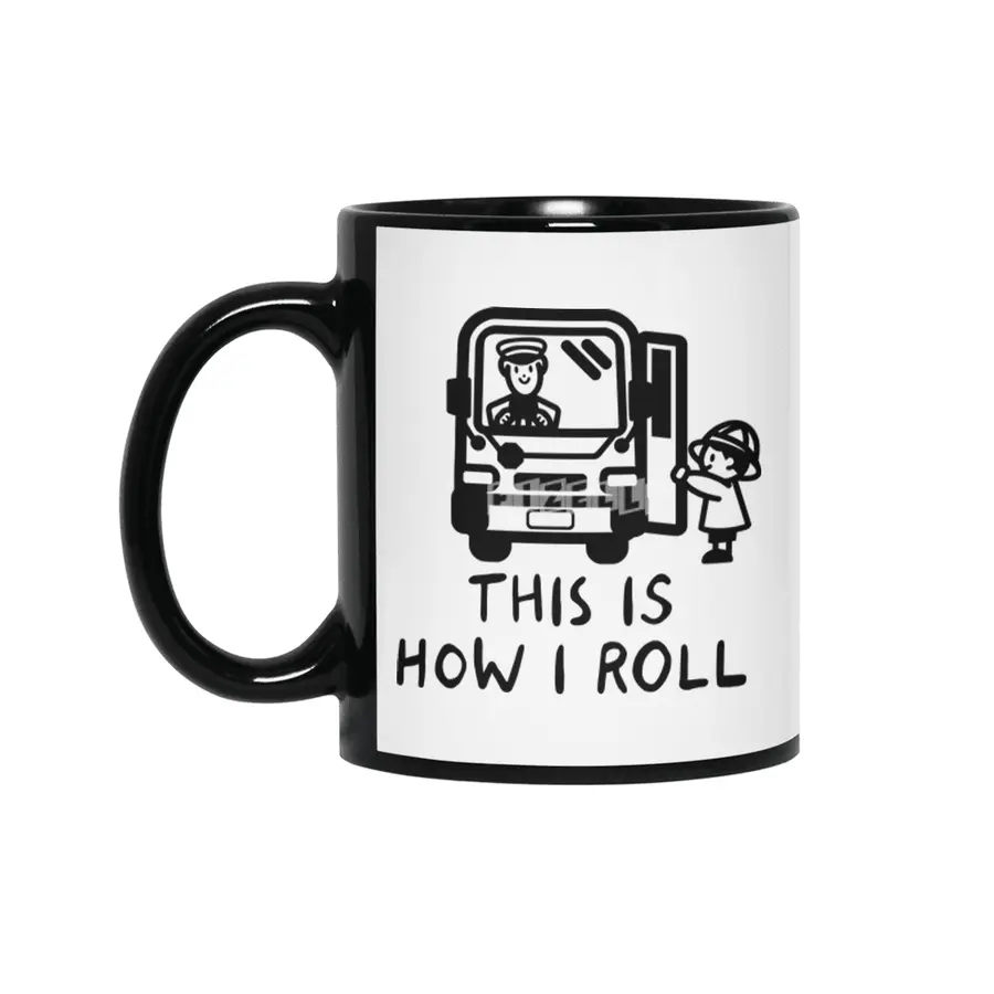 Funny Bus Driver School Bus Driver Saying Gift Siyah Kupa