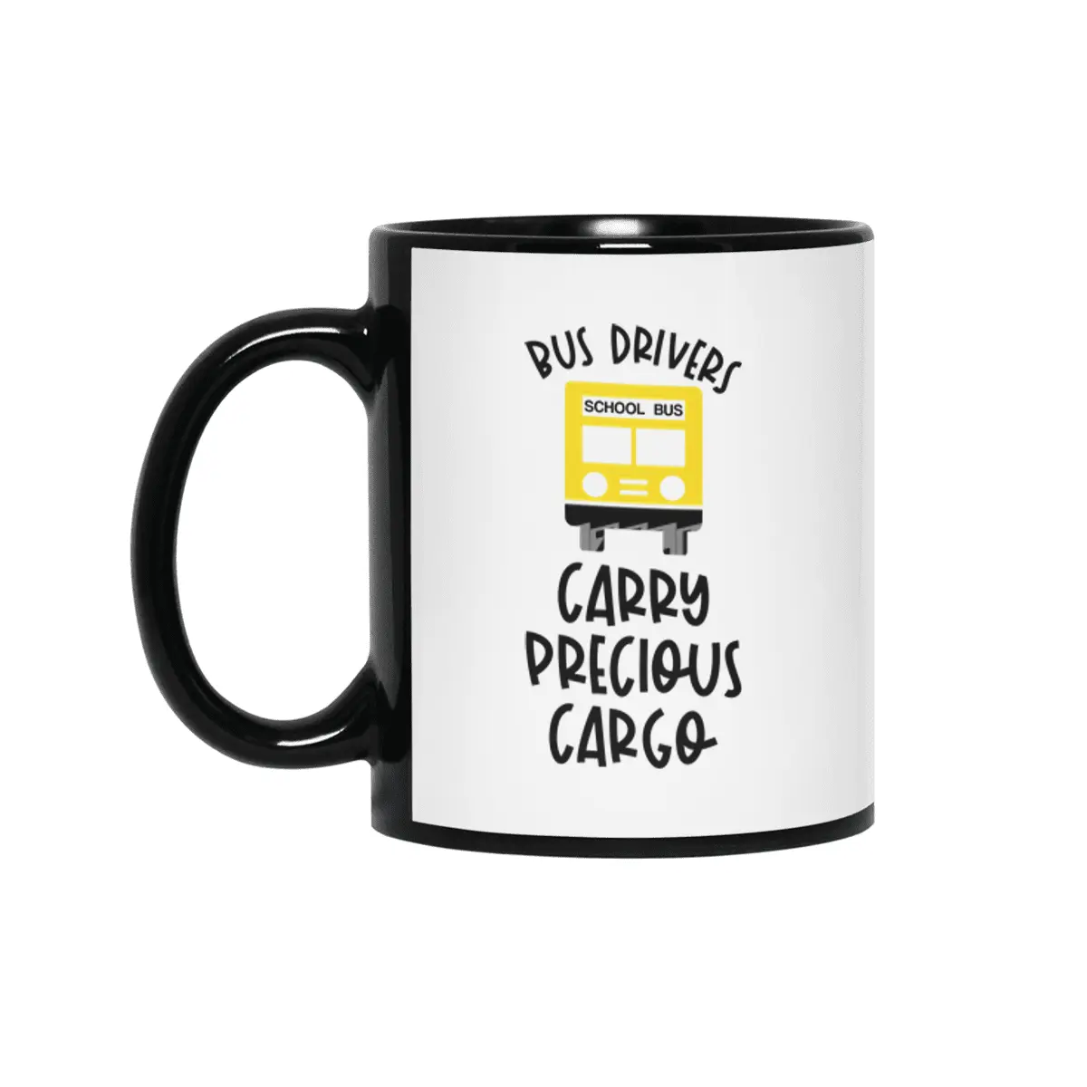 Funny Bus Driver School Bus Driver Saying Gift Siyah Kupa