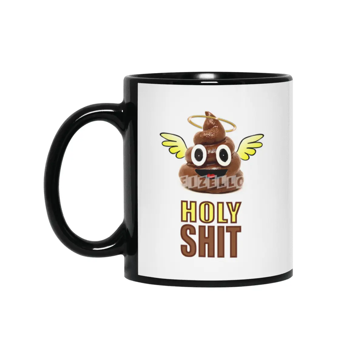 Funny Funny Holy Shit Party Shirt Siyah Kupa