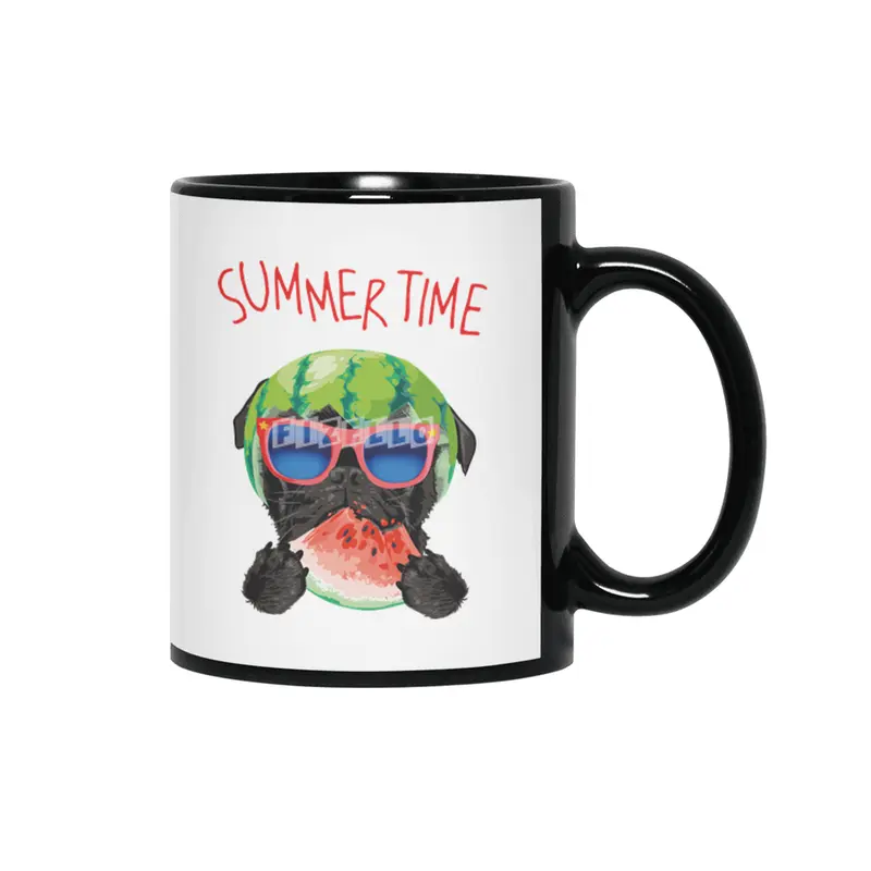 Funny Pug Dog Dogs Gift Dog Lover Siyah Kupa