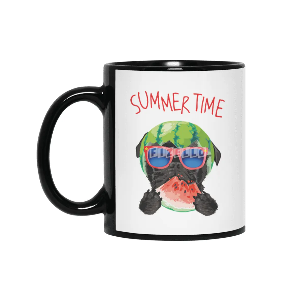 Funny Pug Dog Dogs Gift Dog Lover Siyah Kupa