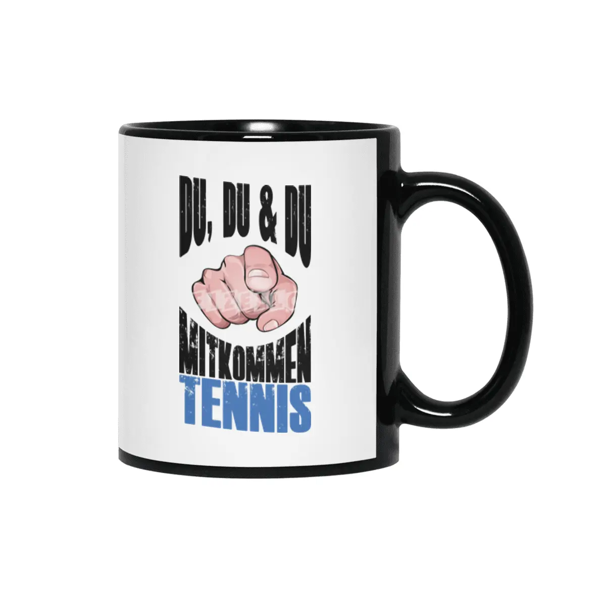 Funny Tennis Shirt For Player Coaches And Fans Siyah Kupa