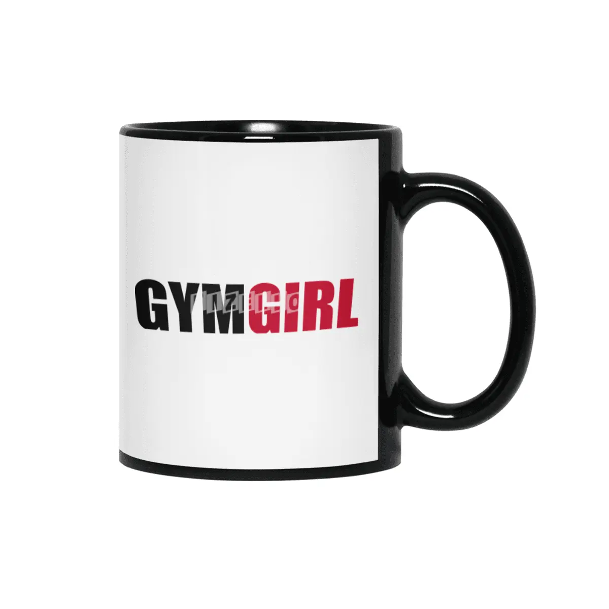 Gym Fitness Girl Bodybuilding Training Workout Siyah Kupa