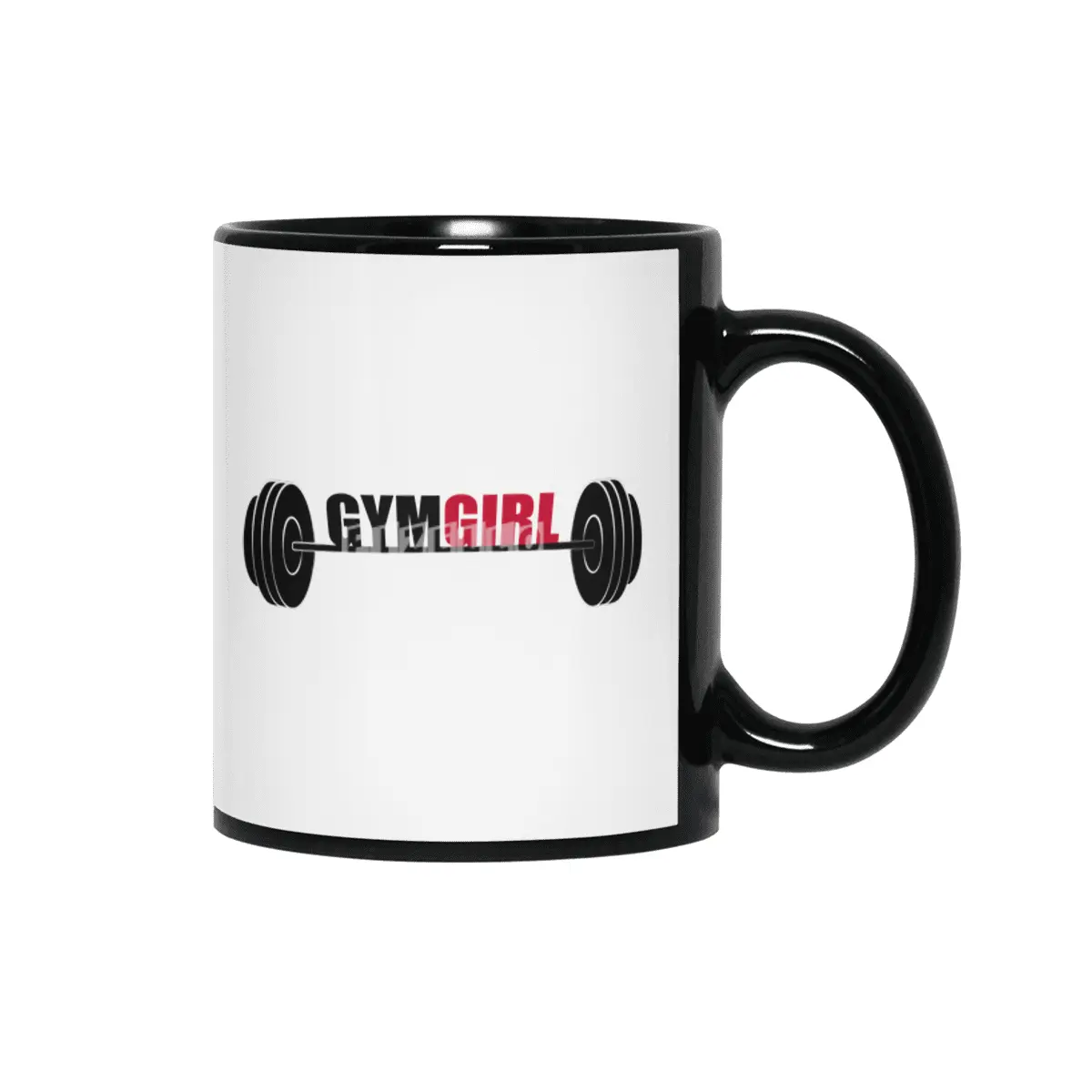 Gym Fitness Girl Trainer Sport Training Workout Siyah Kupa