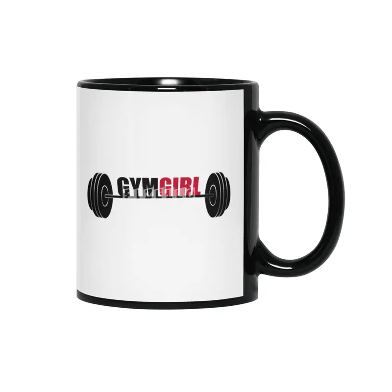Gym Fitness Girl Trainer Sport Training Workout Siyah Kupa