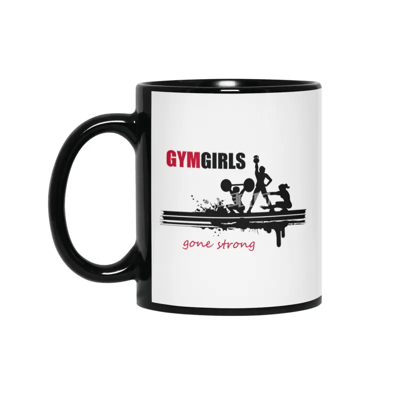 Gym Fitness Girl Trainer Sport Training Workout Siyah Kupa
