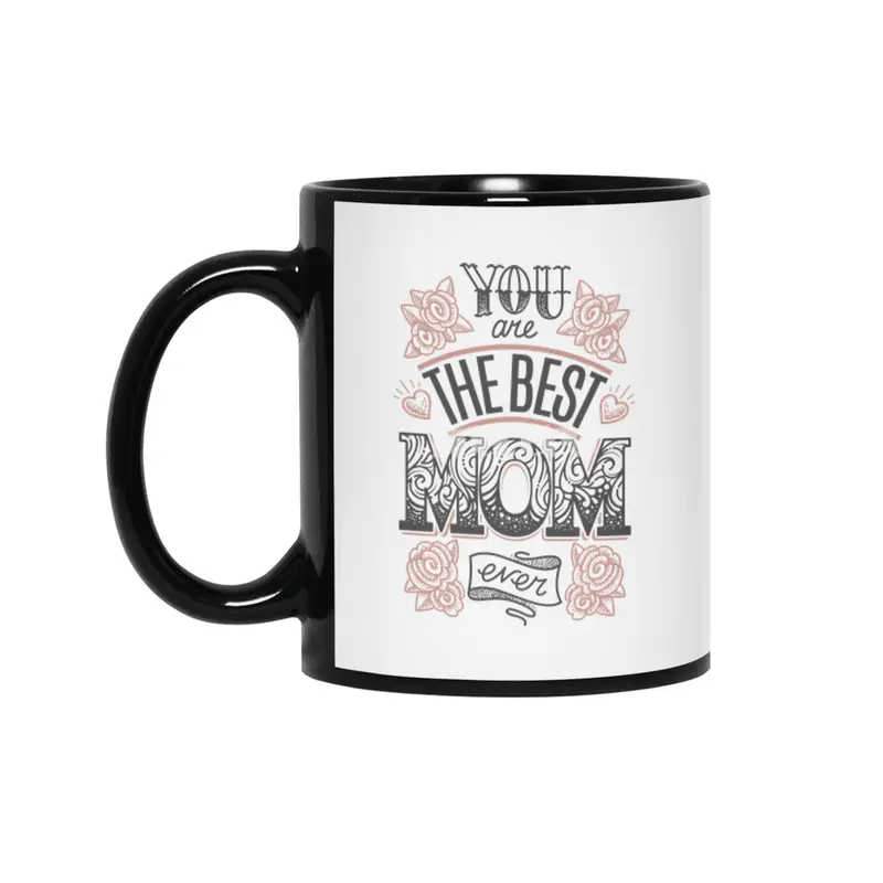 Mother's Day Gift For Best Mom On Mother's Day Siyah Kupa
