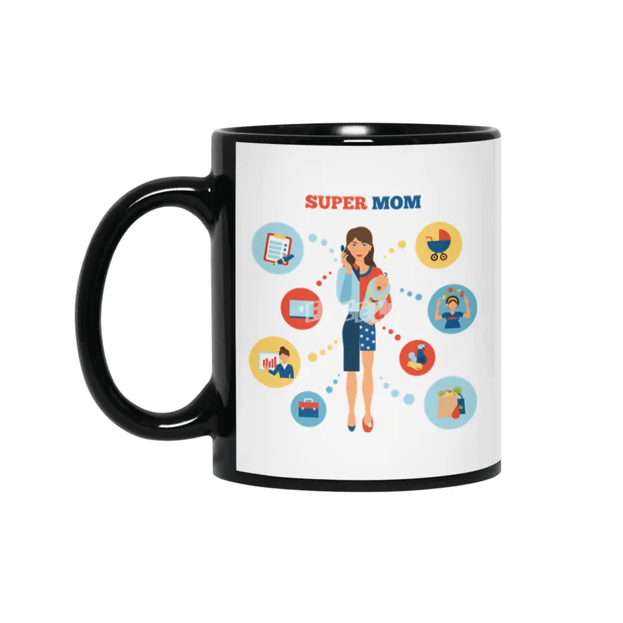 Mothers Day Gift Best Mom Mothers Day Gift Siyah Kupa