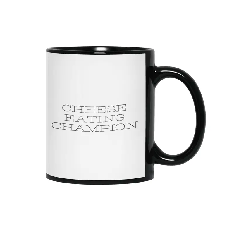 Cheese Champ Siyah Kupa