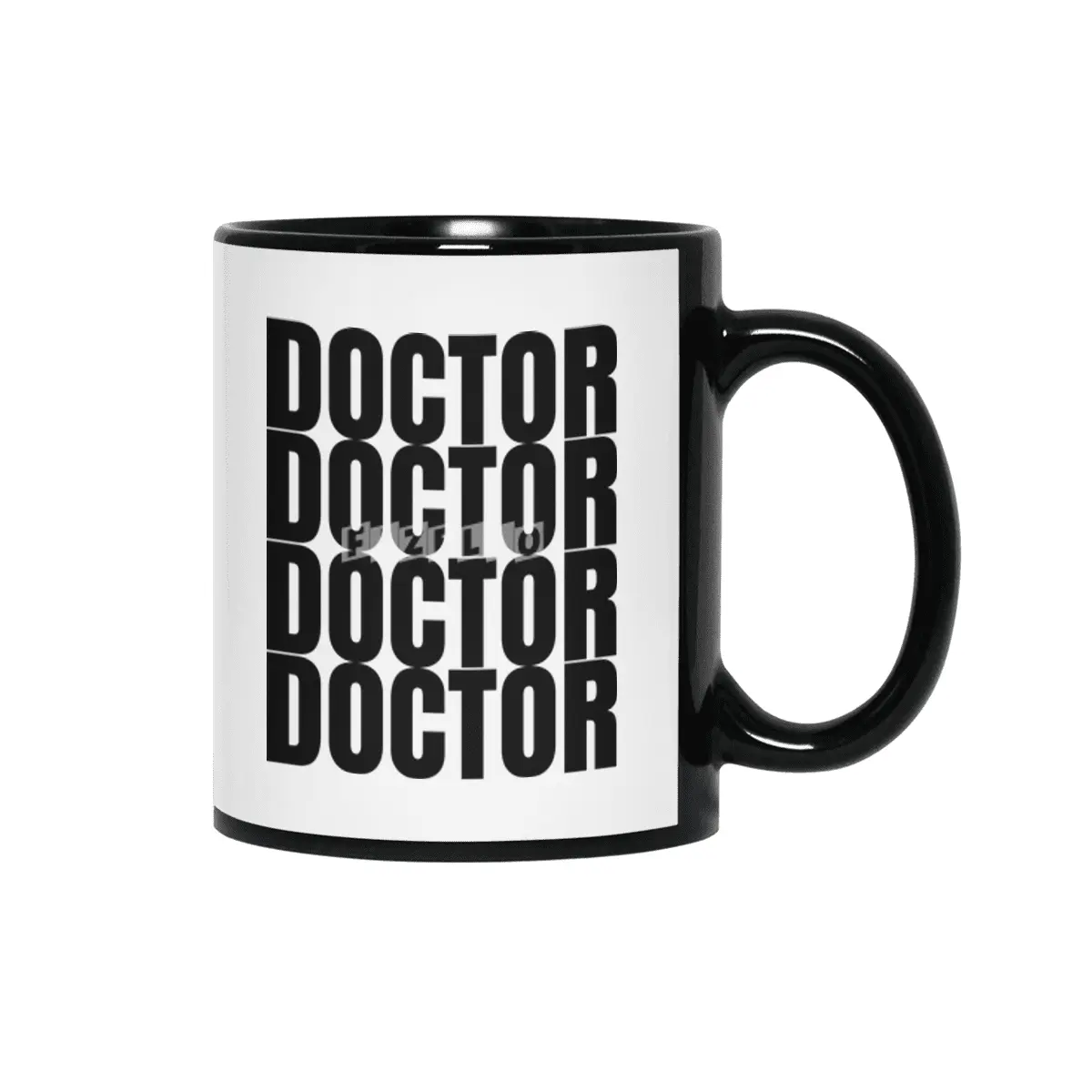 Doctor4x Siyah Kupa